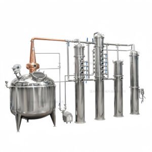 YSCT-A1 1000L Feature fusion Plate Alcohol for Any Production Brandy Whiskey Vodka Still