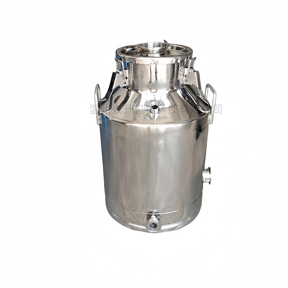 YSGZ-UB14 Multifunctional Stainless Steel Alcohol Distillation Equipment with Engine 30L Capacity Customizable Bright Silver 110V-380V